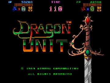 Dragon Unit / Castle of Dragon screen shot title